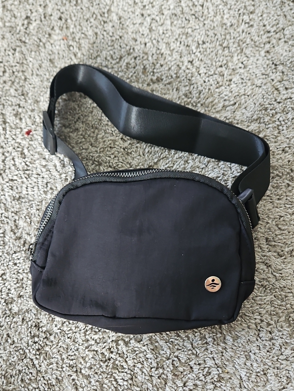 Nib Halara Black Belt Waist crossbody Bag